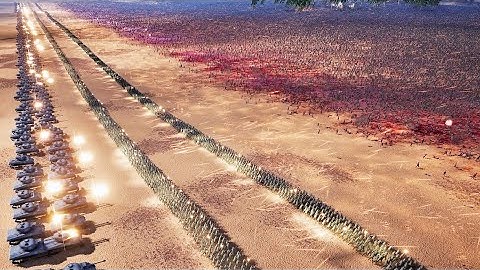 CAN 60.000 WW2 ARMY STOP 6 MILLION VIKINGS - Ultimate Epic Battle Simulator 2