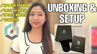 DCENT BIOMETRIC HARDWARE WALLET | UNBOXING AND SETUP! | Tagalog Review