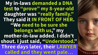My in laws demanded a DNA test at Christmas and said it right in front of my 8 year old…