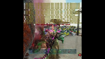 MEAT RUN 100 BABY TAMES #arksurvivalevolved #arkofficialpvp #arksurvivalascended #ark