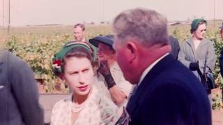 The Queen Visits  Sunraysia 1954