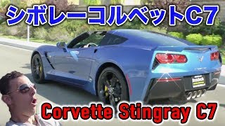 まさかの・・・！衝撃の出来事！爆音シボレー コルベット C7 スティングレイ 試乗インプレッション 2014 Corvette Stingray C7 Test-Drive