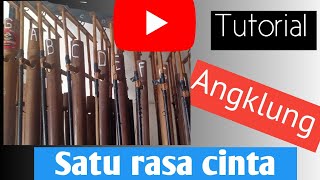 tutorial belajar angklung satu rasa cinta (Arief) #saturasacinta #ariefsaturasacinta  #surabaya