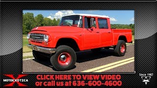 1967 International Harvester Travelette 4x4 Cummins Powered (SOLD)