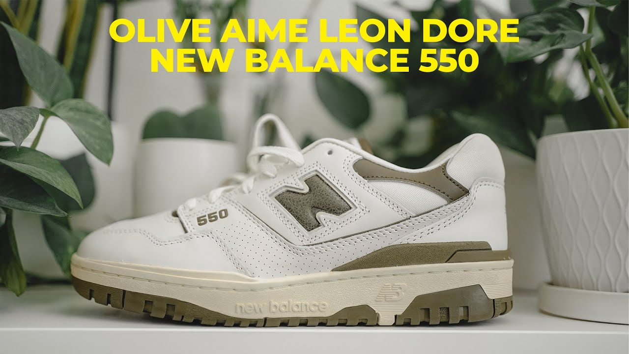 Aime Leon Dore New Balance 550 オリーブ