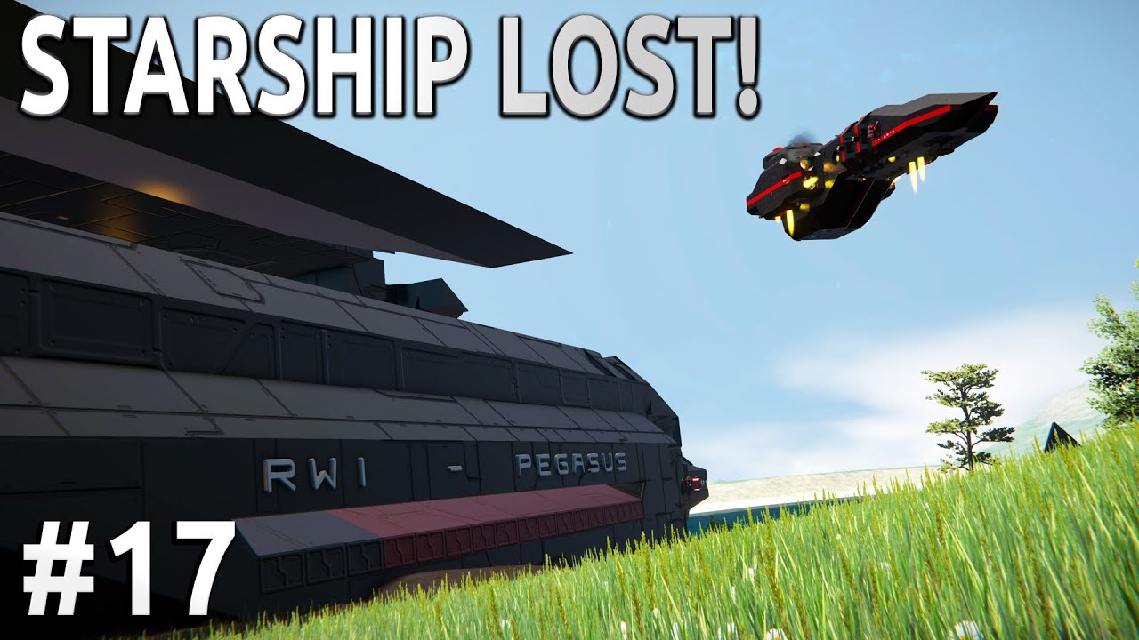 Space Engineers - Starship LOST - Ep #17 - Alpha BASE!