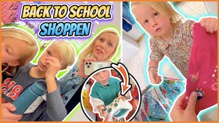 “BACK TO SCHOOL” OUTFiTS + SCHOOLSPULLEN SHOPPEN GAAT NiET VOLGENS PLAN! 😱 | Bellinga Vlog #2941