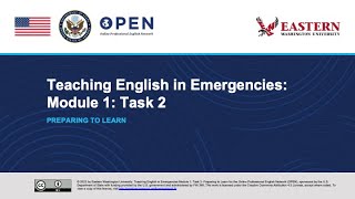 Module 1 Task 2 Preparing to Learn