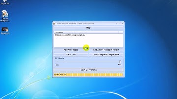 How To Use Convert Multiple AVI Files To MP4 Files Software