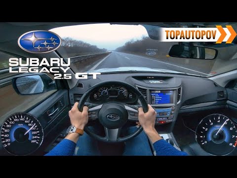 Subaru Legacy 2.5GT (195kW) |19| 4K TEST DRIVE - BOXER 4 SOUND, ACCELERATION & BRAKING  TopAutoPOV