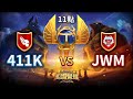 《萬國覺醒》奧西里斯邀請賽 第二輪比賽【411K vs JWM】