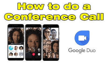 How to make a conference video call on Google Duo