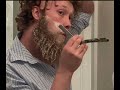 Straight Razor Shaves 10 month beard ~ NaturalWhetstoneSharpening.com Wild Whetstones