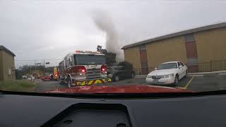 Waco TX FD Apartment Fire with Rescues