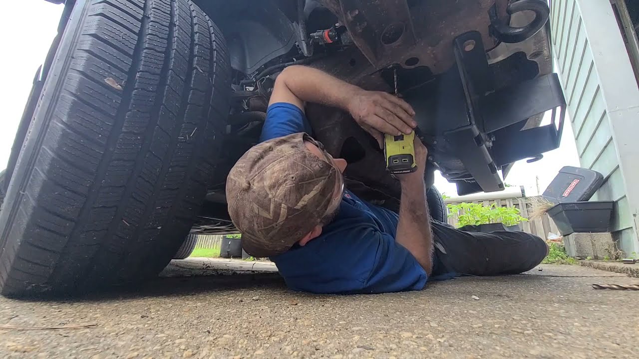 Rough Country and Harbor Freight 12000lb Winch Install RC 