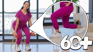 Exercises for Older Adults: STRONG LEGS and GLUTES | Mariana Quevedo Physiotherapy Querétaro