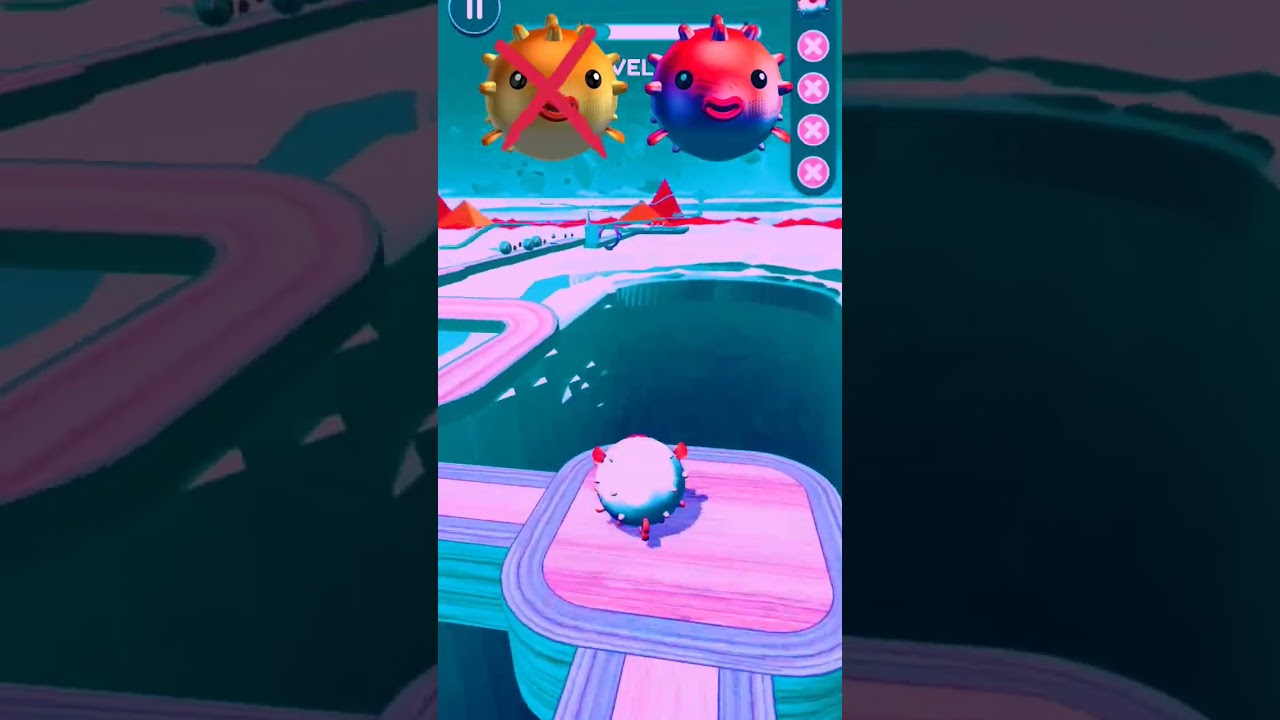 Yellow Fish Ball Vs Pink Fish Ball