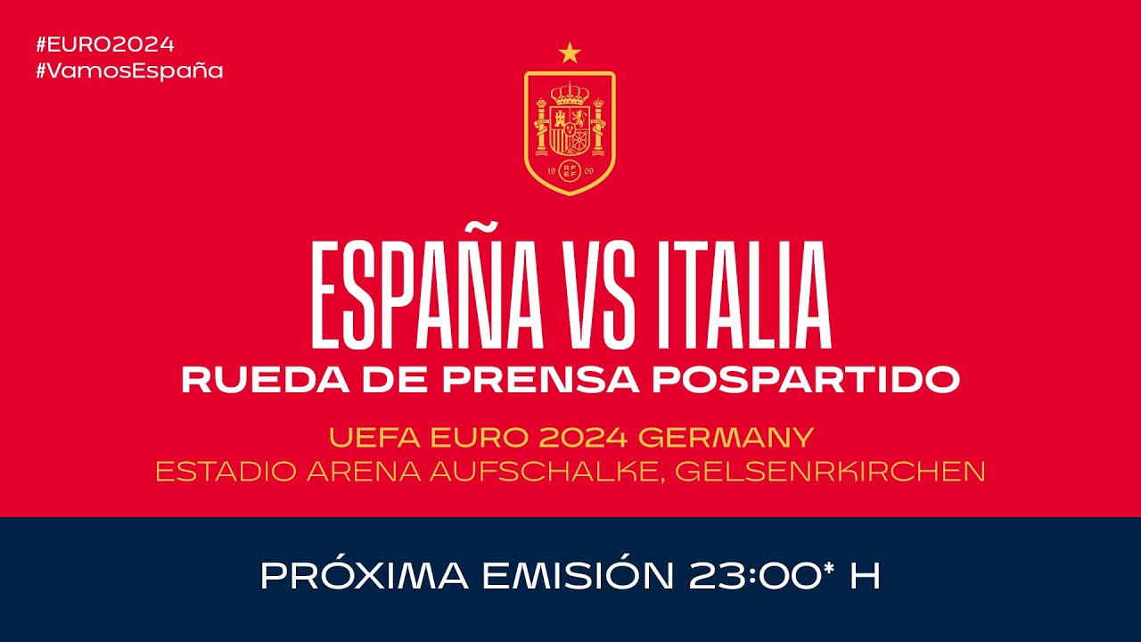🚨EN DIRECTO🚨 Rueda de prensa pospartido España vs Italia | 🔴 SEFUTBOL
