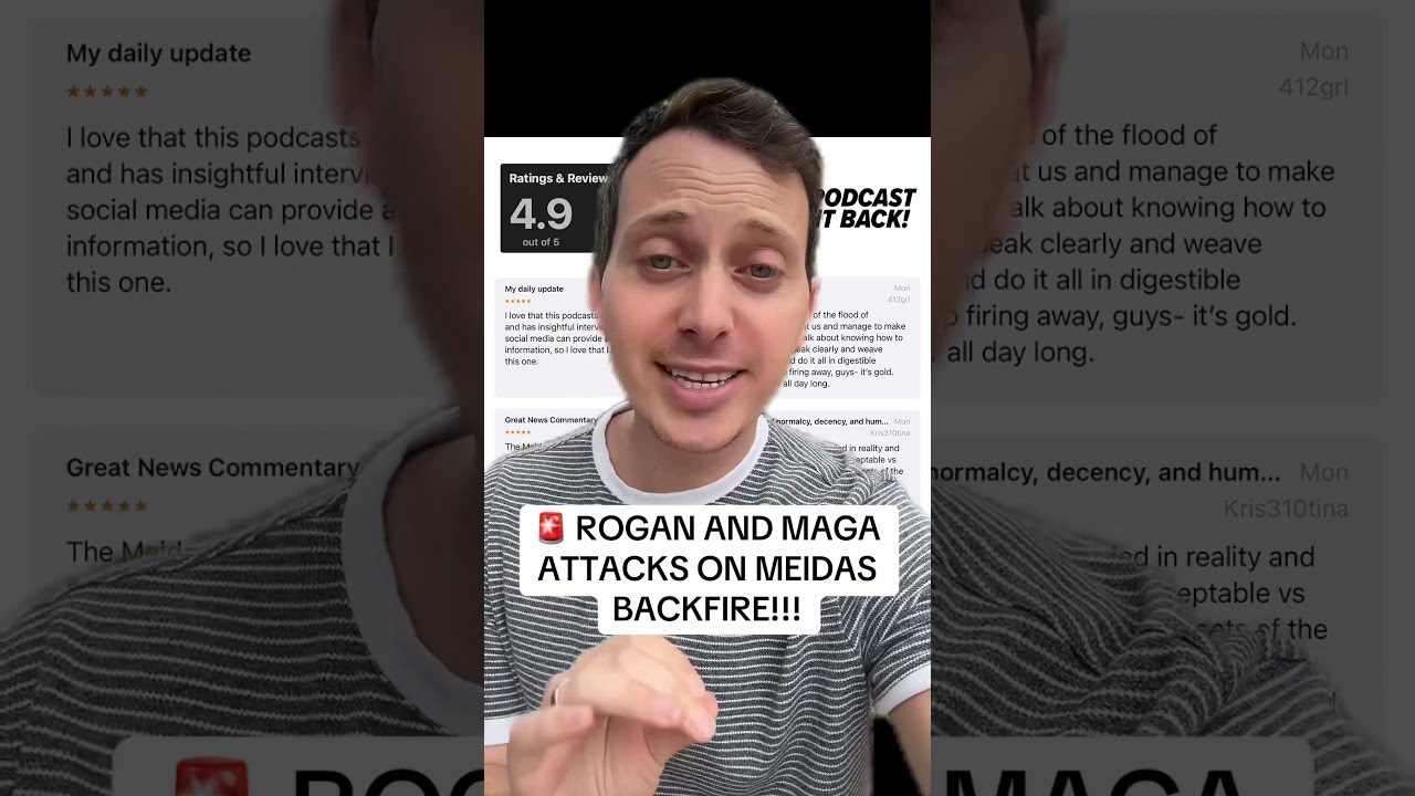 Rogan and MAGA Attacks on Meidas BACKFIRE!!!