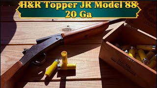 H&R Jr Model 88 Topper 20 Gauge Review Simple, Reliable Single-Shot Shotgun