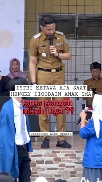 HENGKY KURNIAWAN DIGODAIN ANAK SMA ISTRI HANYA TERTAWA BAPER ROMANTIS