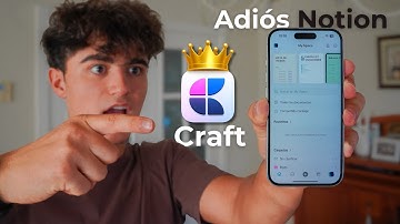 Probé la app que podría acabar con Notion y Apple Notes: Craft