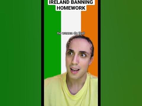 irish government banning homework