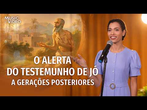 Música gospel "O alerta do testemunho de Jó a gerações posteriores"