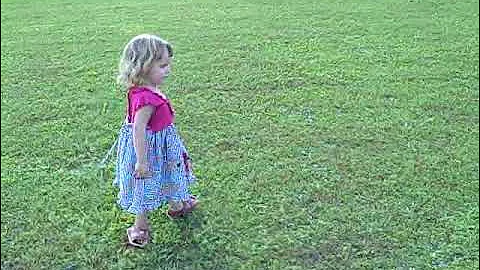 Girl walking