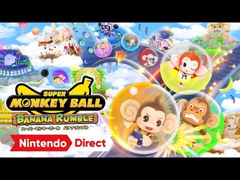 スーパーモンキーボール バナナランブル [Nintendo Direct ソフトメーカーラインナップ 2024.2.21]