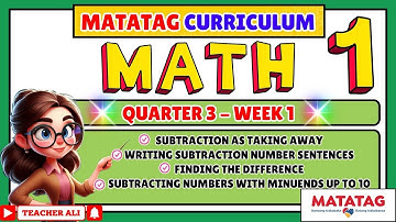 GRADE 1 MATH 1 QUARTER 3 WEEK 1