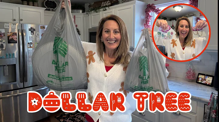 DOLLAR TREE HAUL | Brand NEW Launch At Dollar Tree | Getting Ready For Christmas 🎅🏻🎄🎁🍽️