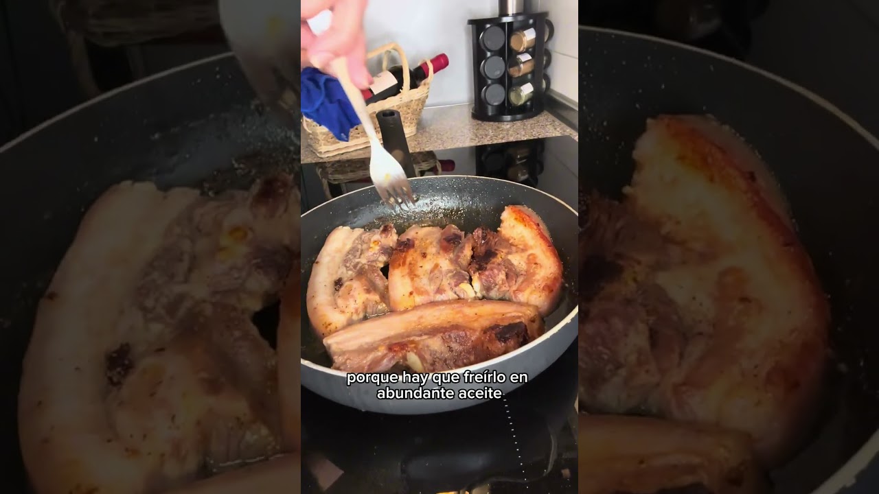 Chicharrón con yuca al mojo estilo dominicano🇩🇴