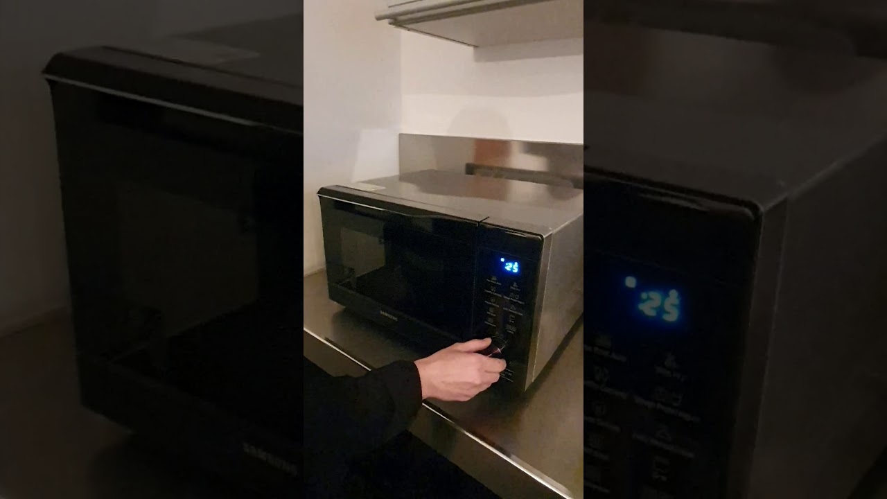 Samsung Microonde - Autopulizia a vapore - YouTube