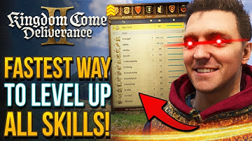 FASTEST Way To Level Up All Skills & Best Perks Early | Kingdom Come Deliverance 2