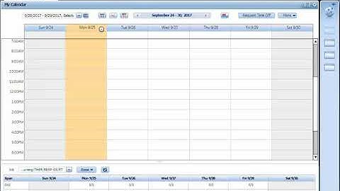 Kronos Employee Time Off Requests