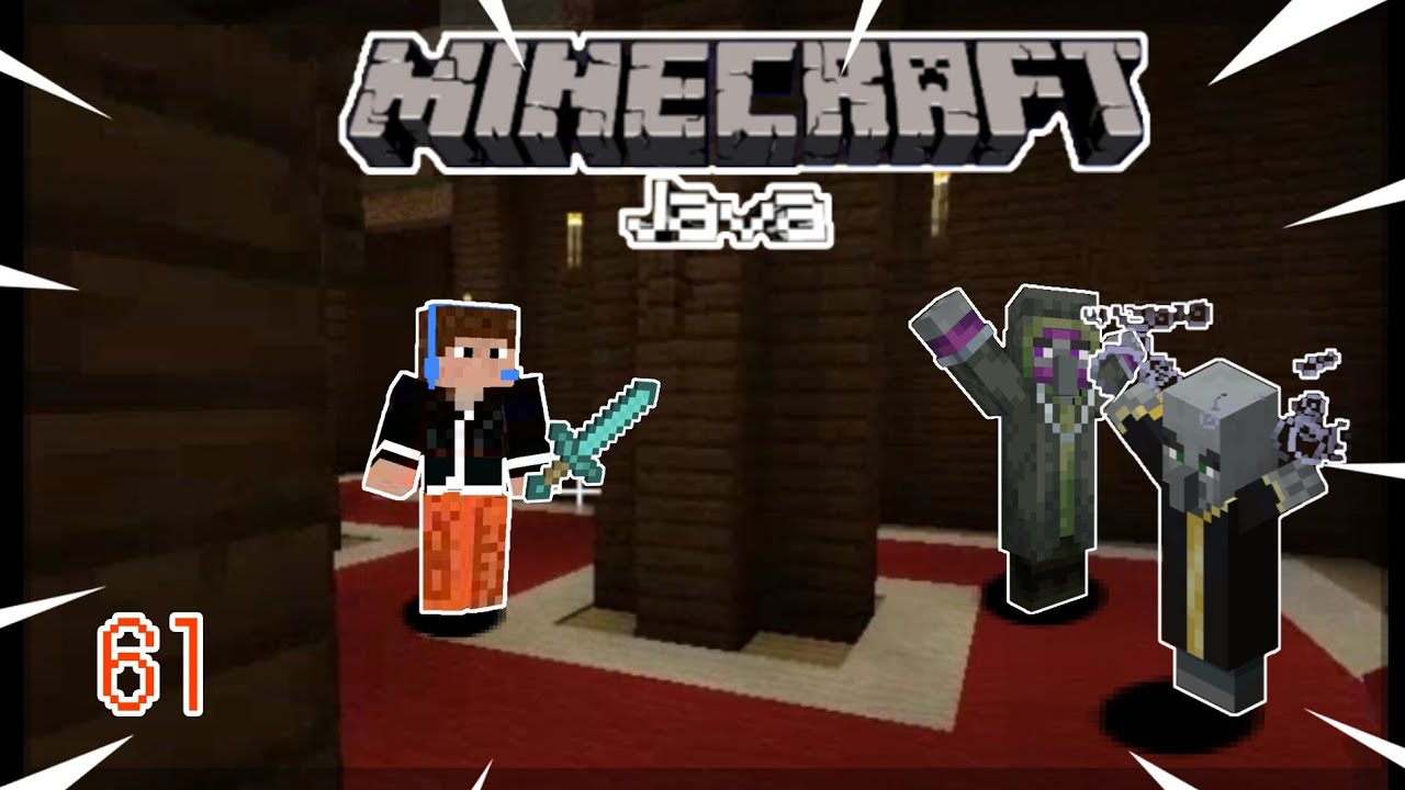 Minecraft java 61 a mans o pillager parte ii youtube