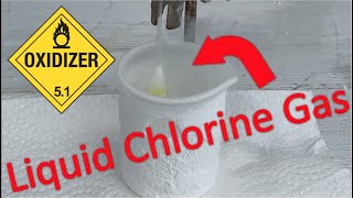 How to Make High Pressure Liquid Chlorine Ampoules - Step by Step