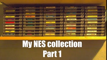 My NES collection part 1 of 2 (Februari 12th 2013)