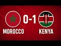 HIGHLIGHTS MOROCCO VS KENYA 0 1 MOI INTERNATIONAL STADIUM KASARANI KENYA Subscribe Like Chan2024 