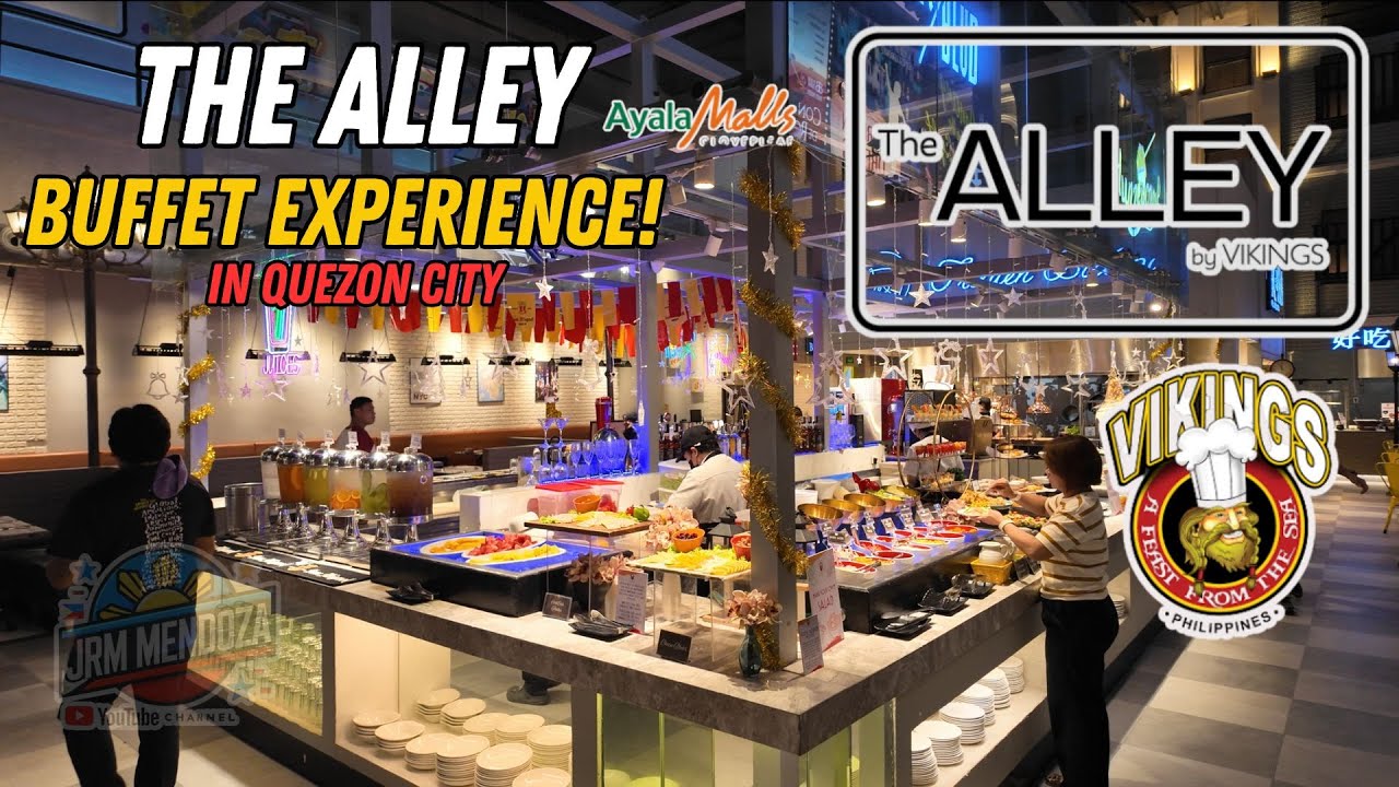 [4K] THE ALLEY BUFFET BY VIKINGS CLOVERLEAF MALL | Ultimate Buffet Experience in Quezon City!