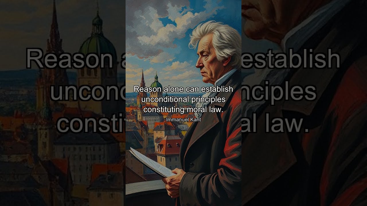 Reason Alone Can Establish Unconditional Principles Constituting Moral Law