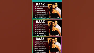 💕Raaz Movie All Songs||Bipasha Basu & Dino Raaz Movie All Songs jukebox Morea|| Movie Mp3 Jukebox,💕