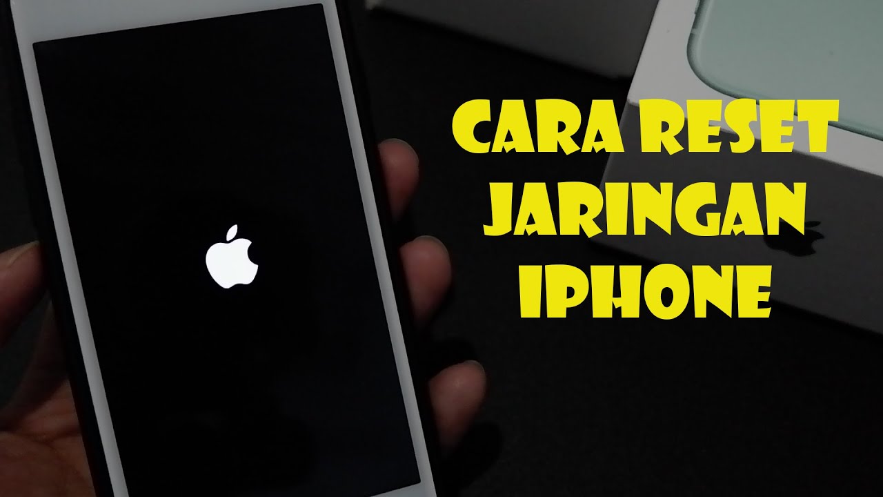 Cara Reset Jaringan Iphone 