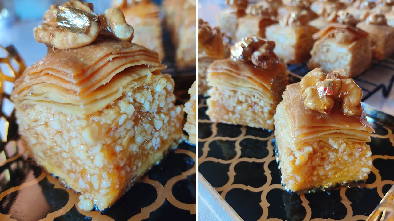 💥بقلاوة الجزائرية🇩🇿 بالكوكاو بدون آلة سهلة و ناجحة مع جميع النصائح والأسرار جديد 🔥حلويات العيد 2022