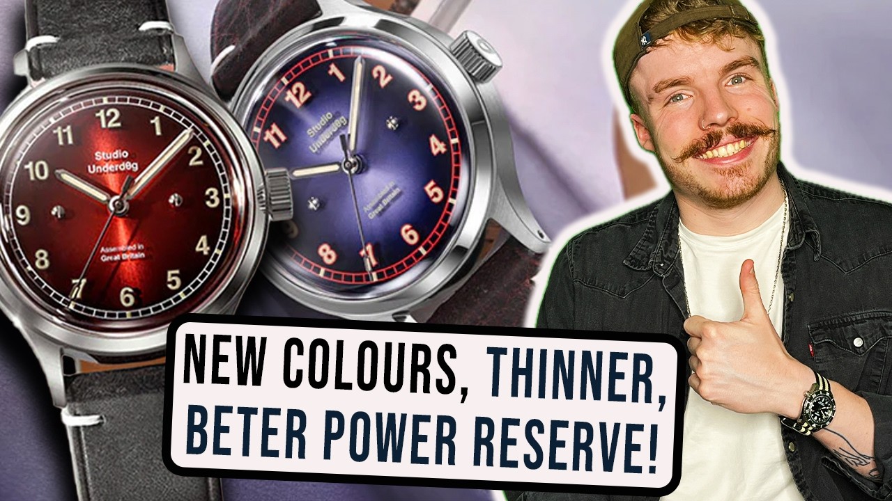 Studio Underd0g Return To The 02Series With The Gen 2: It's Thinner, Colourful & Has A NEW Movement