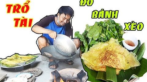 Thử Trổ Tài Đổ Bánh Xèo Củ Hủ Dừa Thịt Gà Và Cái Kết|Rong Ruổi Miền Tây