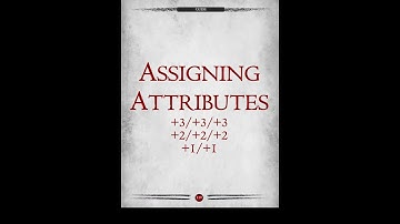 Character Creation - Attributes #ttrpg #ttrpgcommunity #nerd #nerdlife #rpg  #indiecreator #gaming