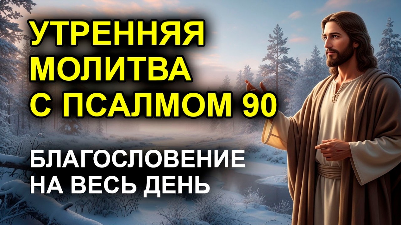УТРЕННЯЯ МОЛИТВА НЕ ВЫХОДИ ИЗ ДОМА БЕЗ НЕЁ! Псалом 90