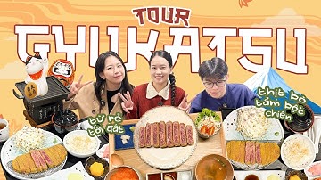TOUR GYUKATSU TỪ RẺ TỚI ĐẮT: Ăn thịt chiên xù theo cách Nhật Bản là như thế nào?